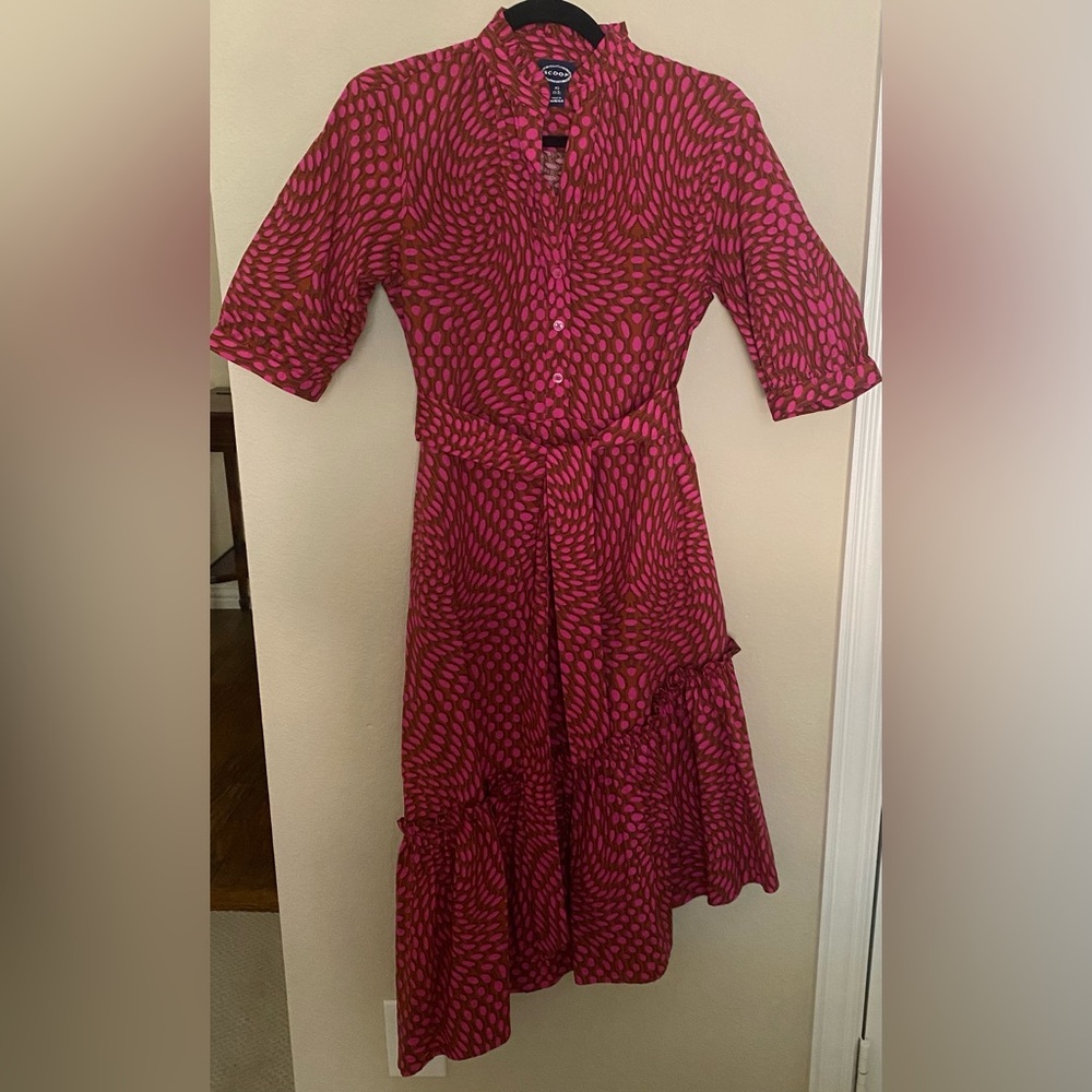 Scoop Cotton Shirtdress